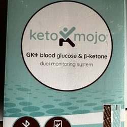 Keto-Mojo GK+ Blood Glucose & Ketone Monitor Kit
