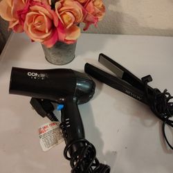 Conair Blow dryer & Revlon Hair Straightener 