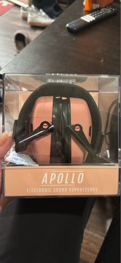 Apollo Electronic Sound Suppressors Earmuffs