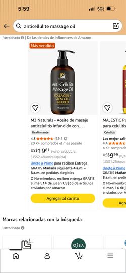 Anti-Cellulite Massage oil