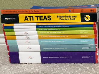 MISCELLANEOUS RN NURSING BOOKS