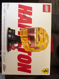 Lego f1 helmet Lewis Hamilton