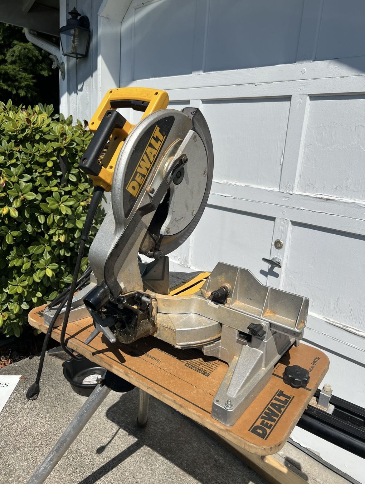Dewalt Chop Saw W Stand Orig $600 Priced To Sell 