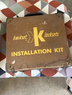 Vintage Kwikset Installation Kit