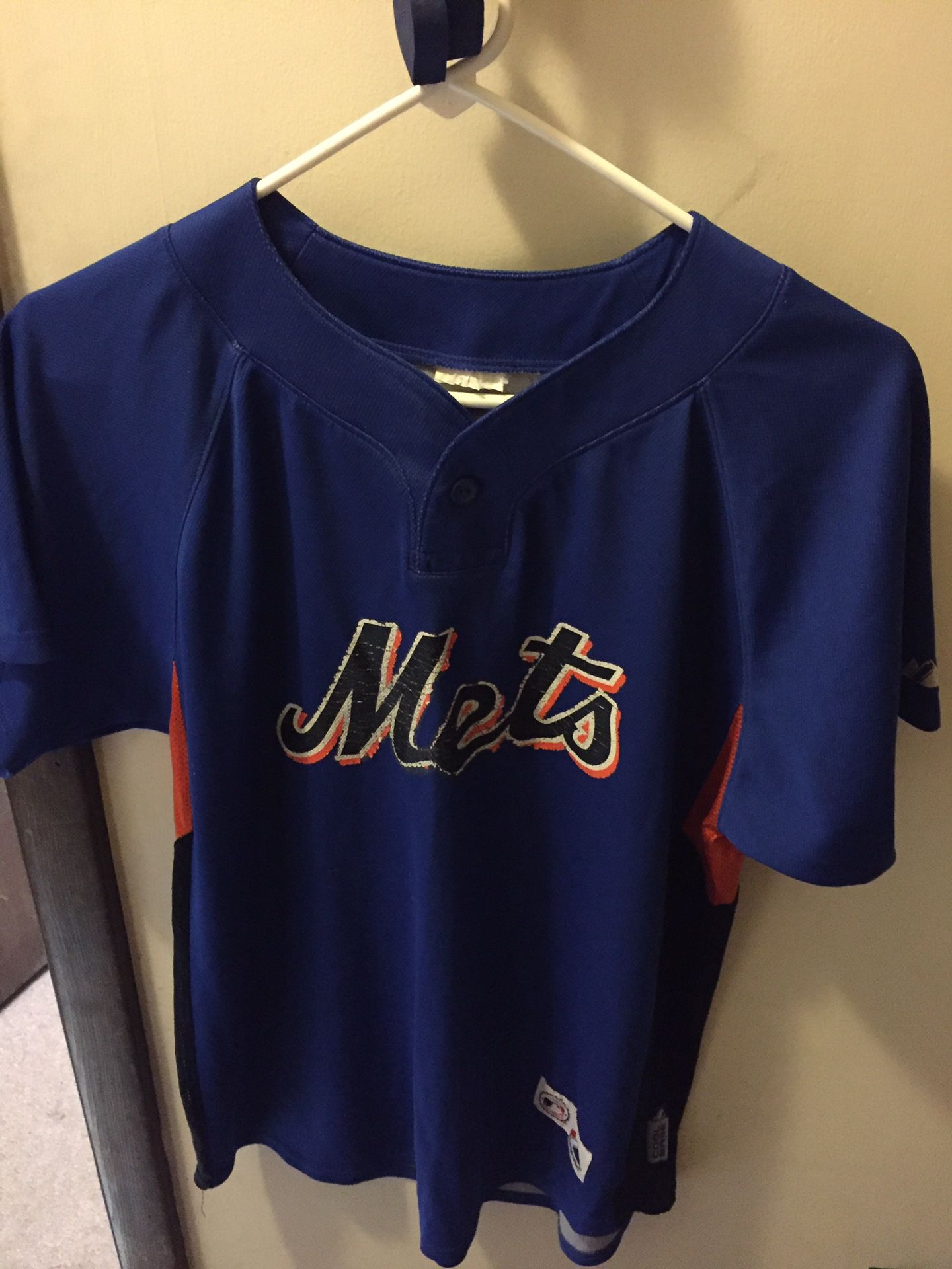 Met Youth baseball jersey