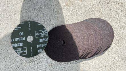 80 Grit Sanding Discs NEW