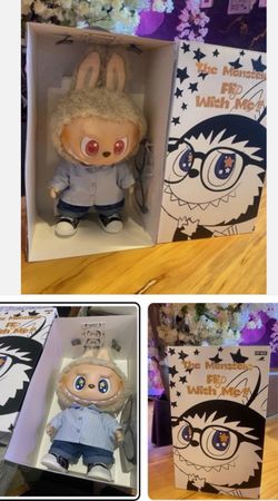 Labubu Flip with Me Vinyl Plush Doll Pop Mart the Monsters Series