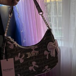 Juicy Couture Bow Brown Purse