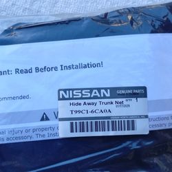 New Cargo Net - Nissan Altima Hideaway Trunk Cargo Net (Part#: T99C1-6CA0A) OEM