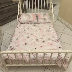 Toddler bed frame and Mattress