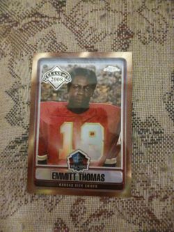 Emmitt Thomas Elected HOF