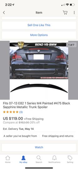 2007-2013 BMW E82 1 Series