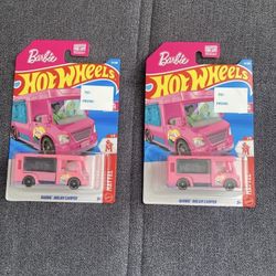 Hot Wheels Barbie Dream Camper 2026 Lot Of 2