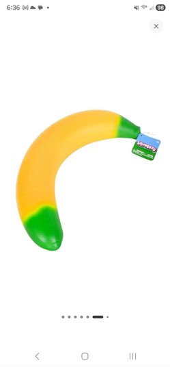 Jumbo banana squishy