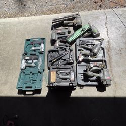 Senco, Hitachi, Metabo Nail Guns