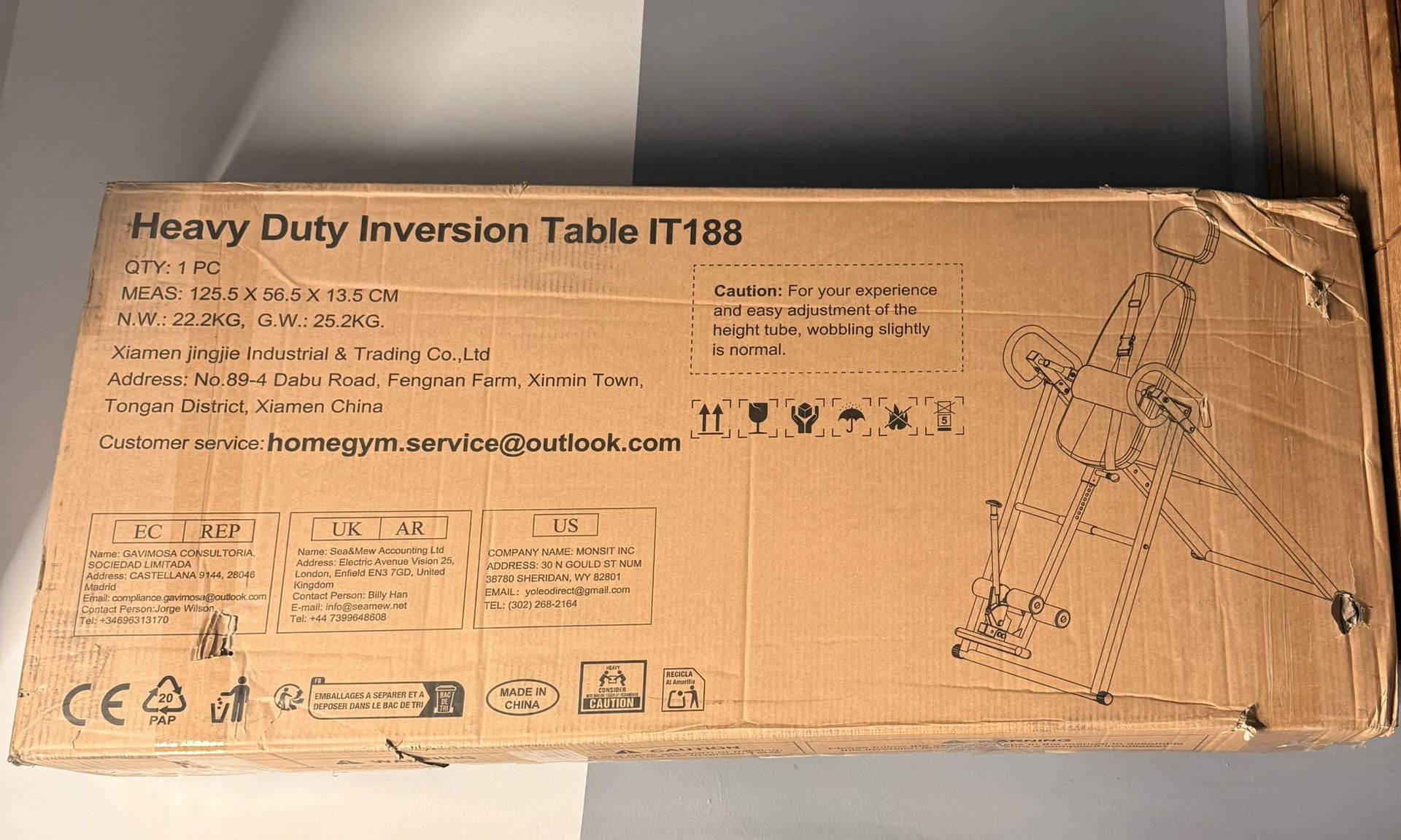 Heavy Duty Inversion Table