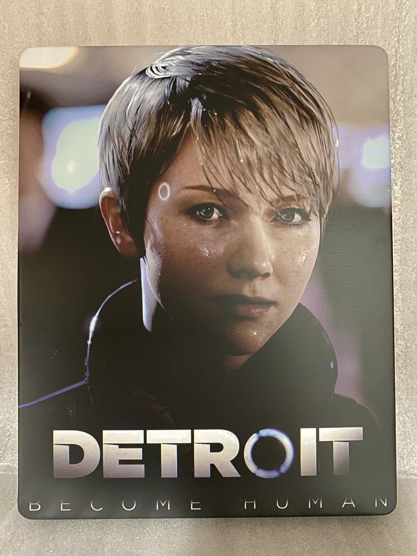 Detroit Become Human Steelbook Case PS4 (NO GAME DISC) "CUSTOM"