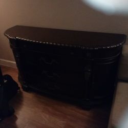 Exquisite Furniture Dresser With Marble Desk