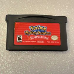 Pokémon Mystery Dungeon Red Rescue Team GBA 