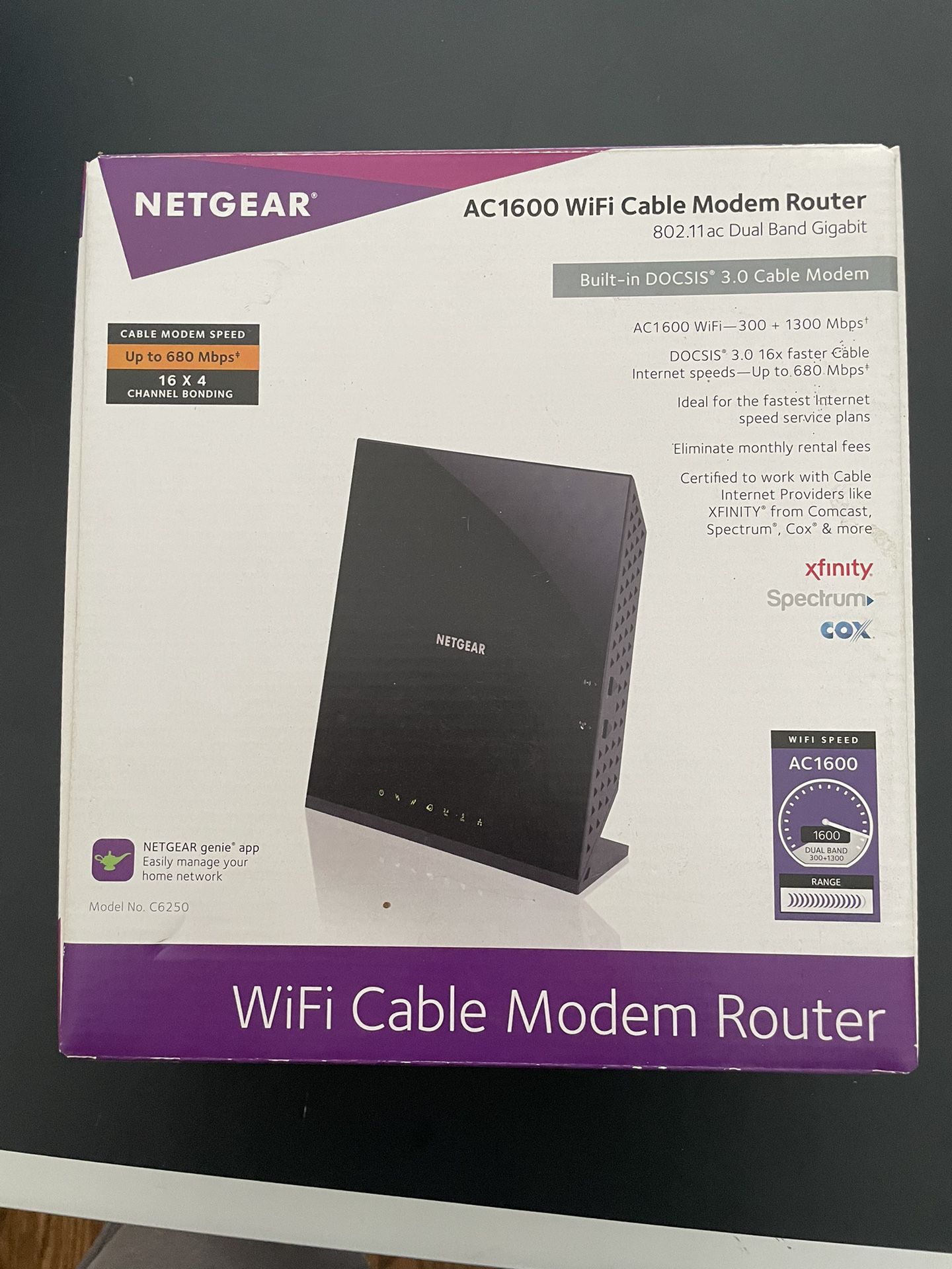 Wi-Fi Cable Modem Router
