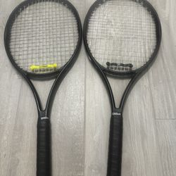 One New & Used Wilson PROSTAFF Tennis Racquets / Racket 