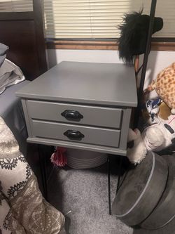 Side table.