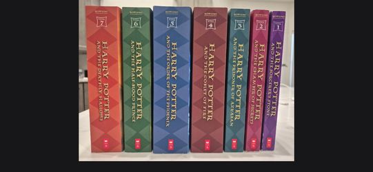 Harry Potter Complete 7-Book Paperback  Set