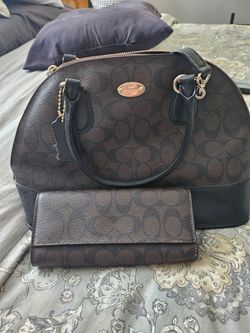 Coach purses and matching wallet