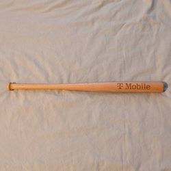 New T-Mobile Mini 18" Wooden Baseball Bat