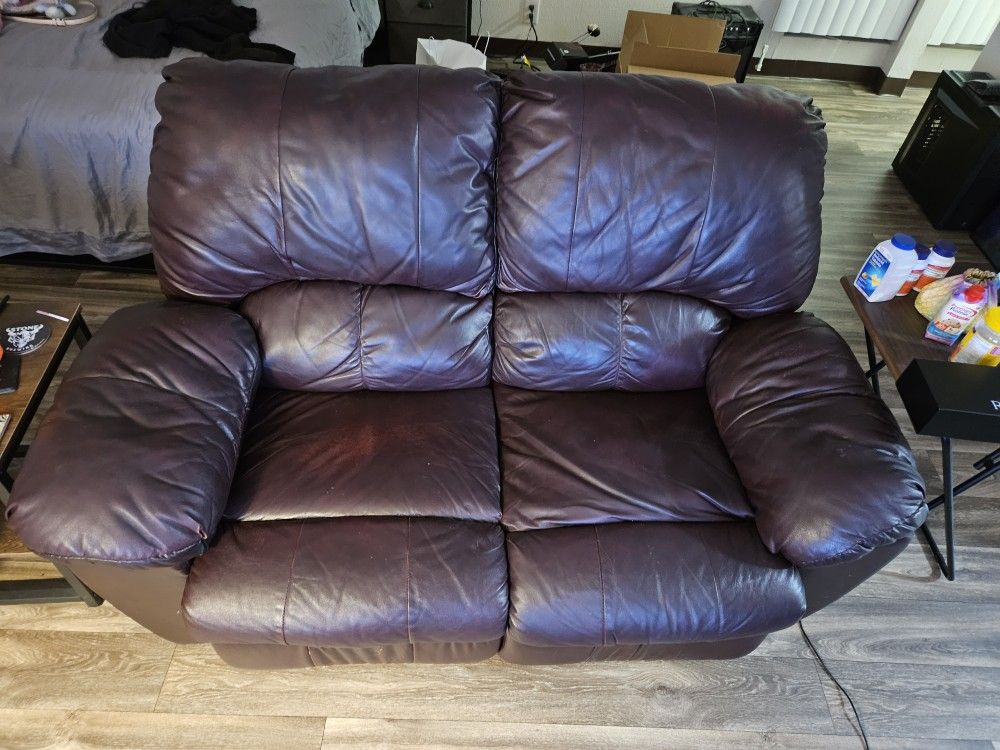 Leather Couch