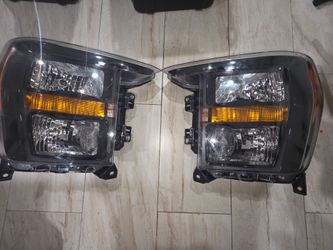 2021-2023 Ford F-150 Black Housing Headlights