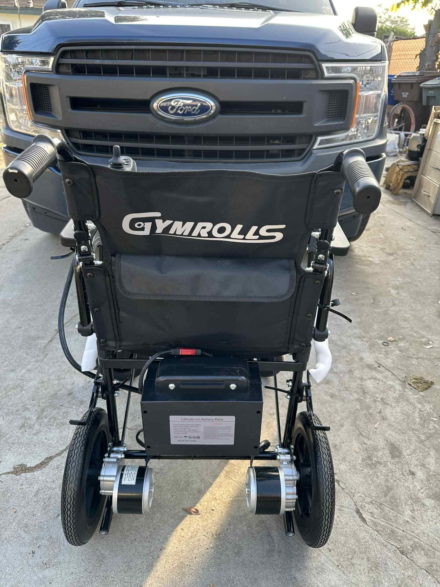 Gymrolls Eletrical Wheelchair ♿️ Silla Eléctrica Gymrolls