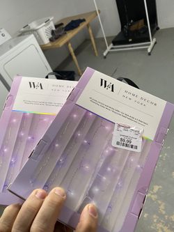 2 LED Curtain Lights
