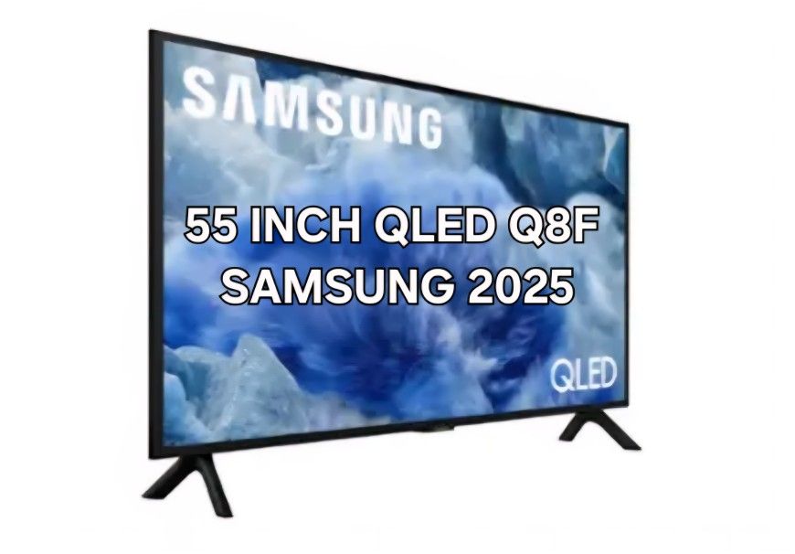 55 Inch QLED Q8F Smart TV 4K UHD with 144 Hz refresh rate brand new in the box 2025 Model