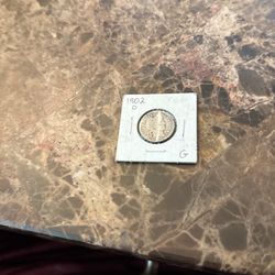1902- O Barbet Silver Dime Great Condition