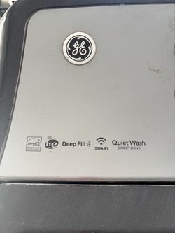 GE Smart Washing Machine Deep Fill Quiet Wash