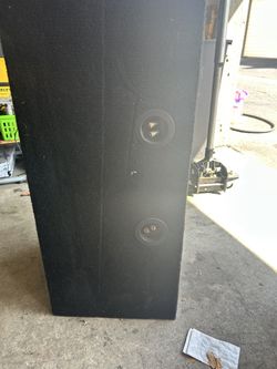 Subwoofers And Box 12 Inch