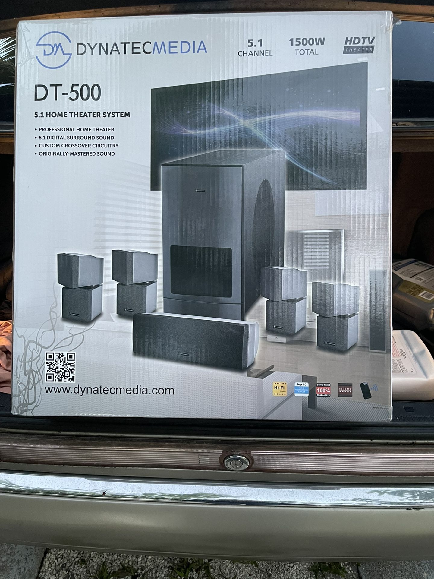 Dynatec Media Dt-500; 5.1 Home Theater System