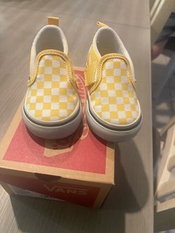 Cute Little Vans For boys or girls size 4 children. Like new only used a few times.