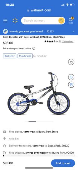 20 inch kent ambush bmx online bike