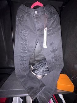 Purple jeans size 34