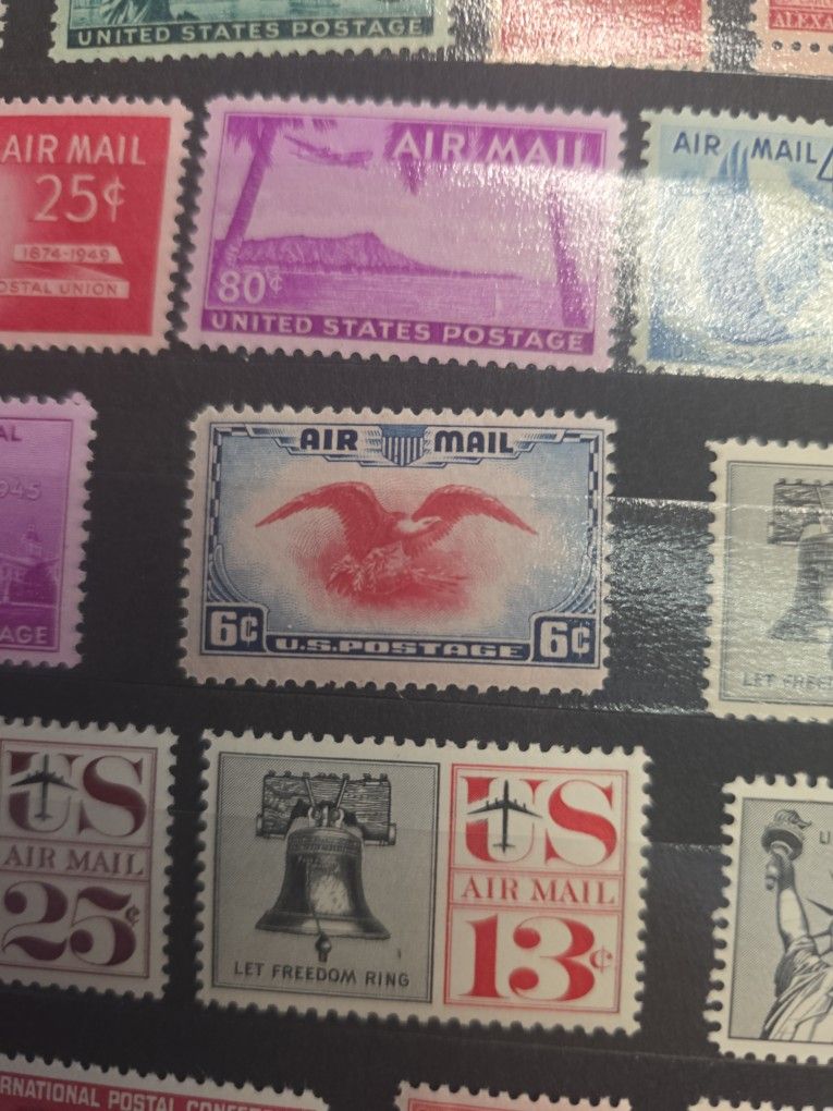 1938 6c Airmail Eagle - Unused