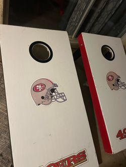 49ers beanbag tosser