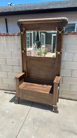 Entry bench or hall tree