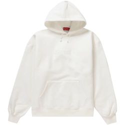 Supreme Box Logo Hooded Sweatshirt (FW23) White Size XXL