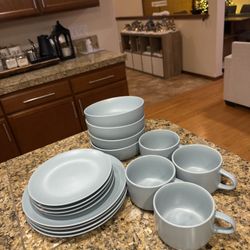 Porcelain Kitchen Dinnerware Set Ceramic, 16 Pc