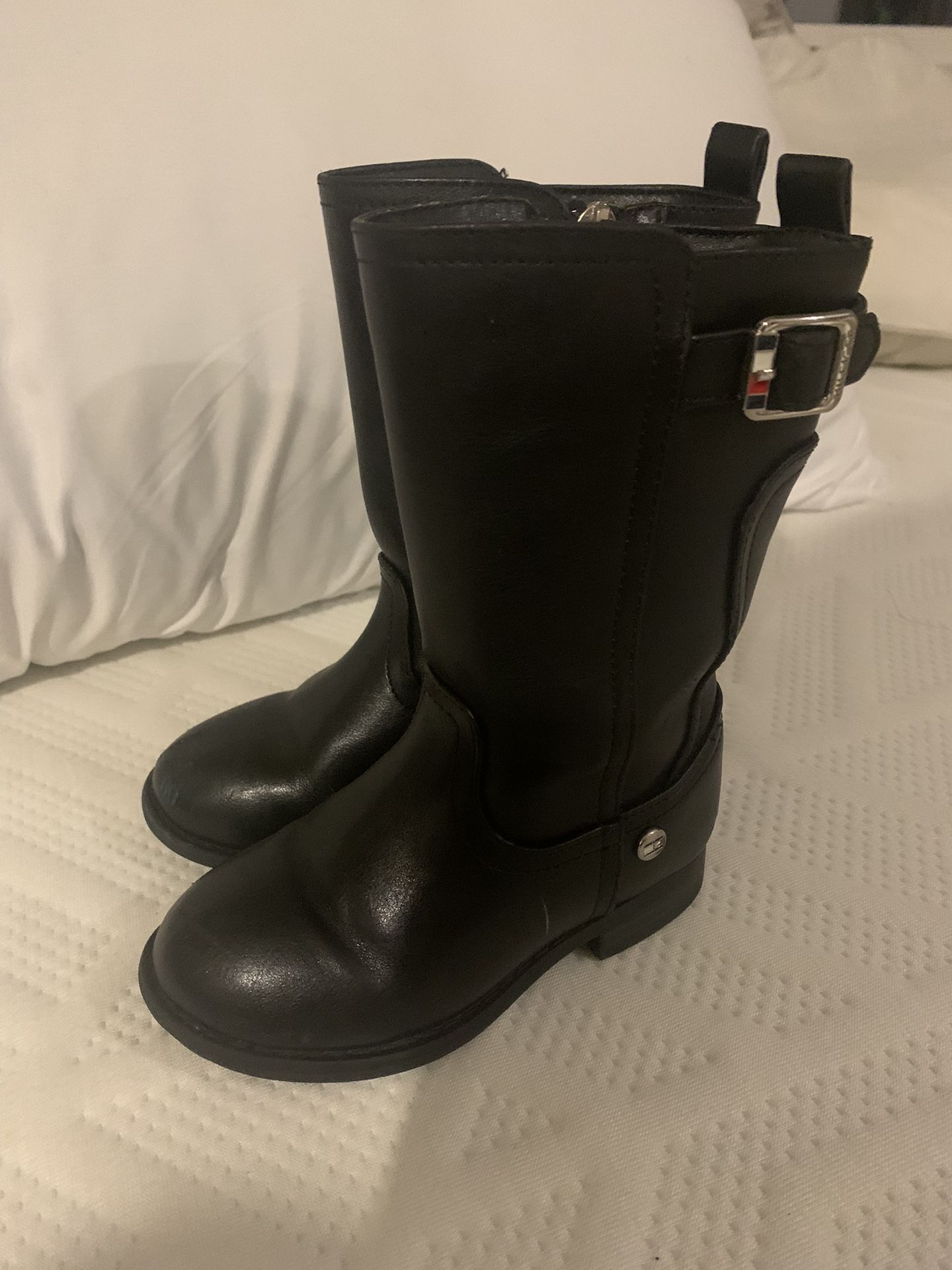 Toddler Size 7 Tommy Hilfiger Zip Up Boots