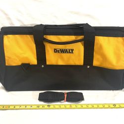 Brand new Dewalt seven tool capacity tool bag with shoulder strap