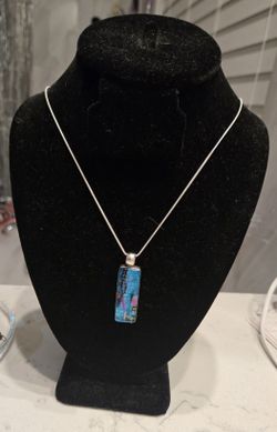 Dichronic Glass Pendant