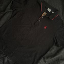 Burberry Logo Embroidered Polo